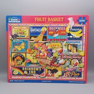 White Mountain Fruit Basket Puzzle